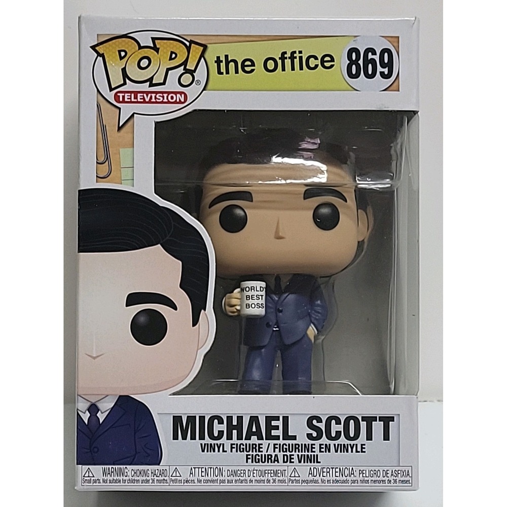Funko Pop! Vinyl: The Office - Michael Scott #869 Toy Gift Collectible